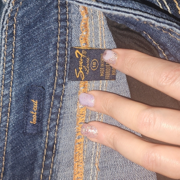 Womens Seven bootcut jeans - Picture 4 of 4